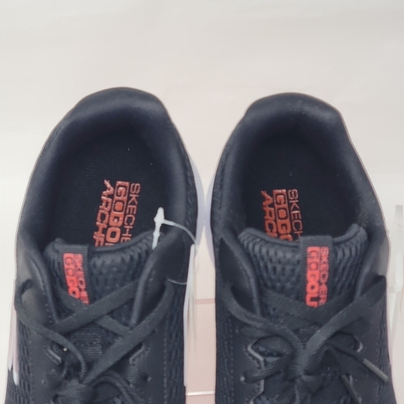 Skechers GO GOLF Men's Size 8 Max Fairway 3 Water Repellent BLACK/RED 214029 New - Picture 9 of 13